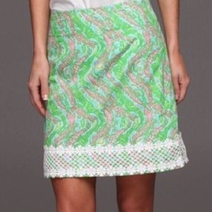 🐊🌸Lilly Pulitzer Chomp Chomp Alligator Skirt
